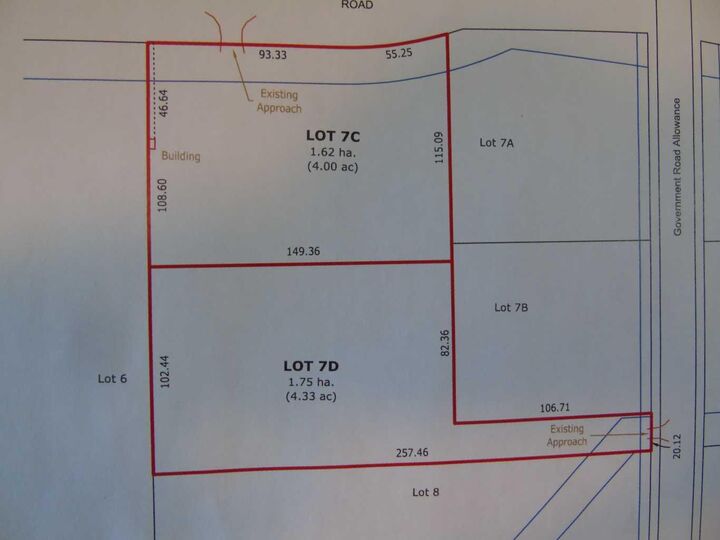 Property Photo: Lot 7D West Mitsue Industrial Road AB T0G 2A0