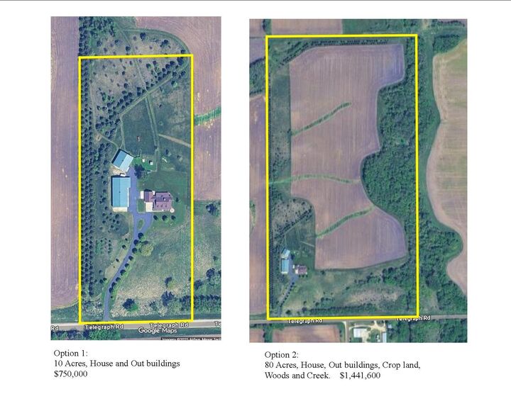 Property Photo:  10477 (10 Ac) Telegraph Road  IL 61088 