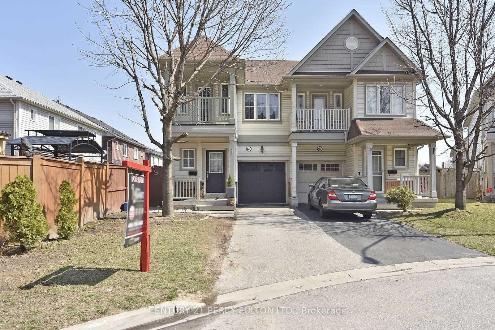 Property Photo: 65 Aldonschool Court Main+2nd Flr ON L1S 0C5
