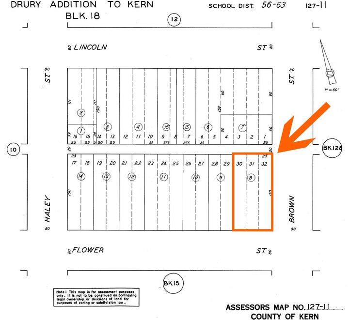 Property Photo:  1716 Brown Street  CA 93305