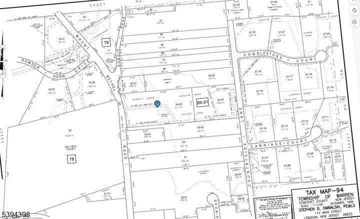 Property Photo:  116 Mount Bethel Road  NJ 07059