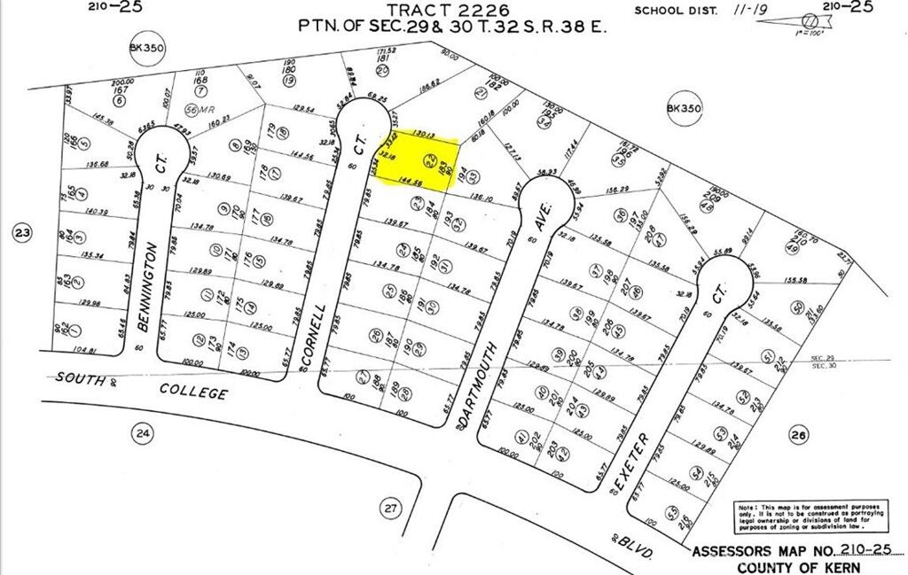 Property Photo:  0 Cornell Court  CA 93505 