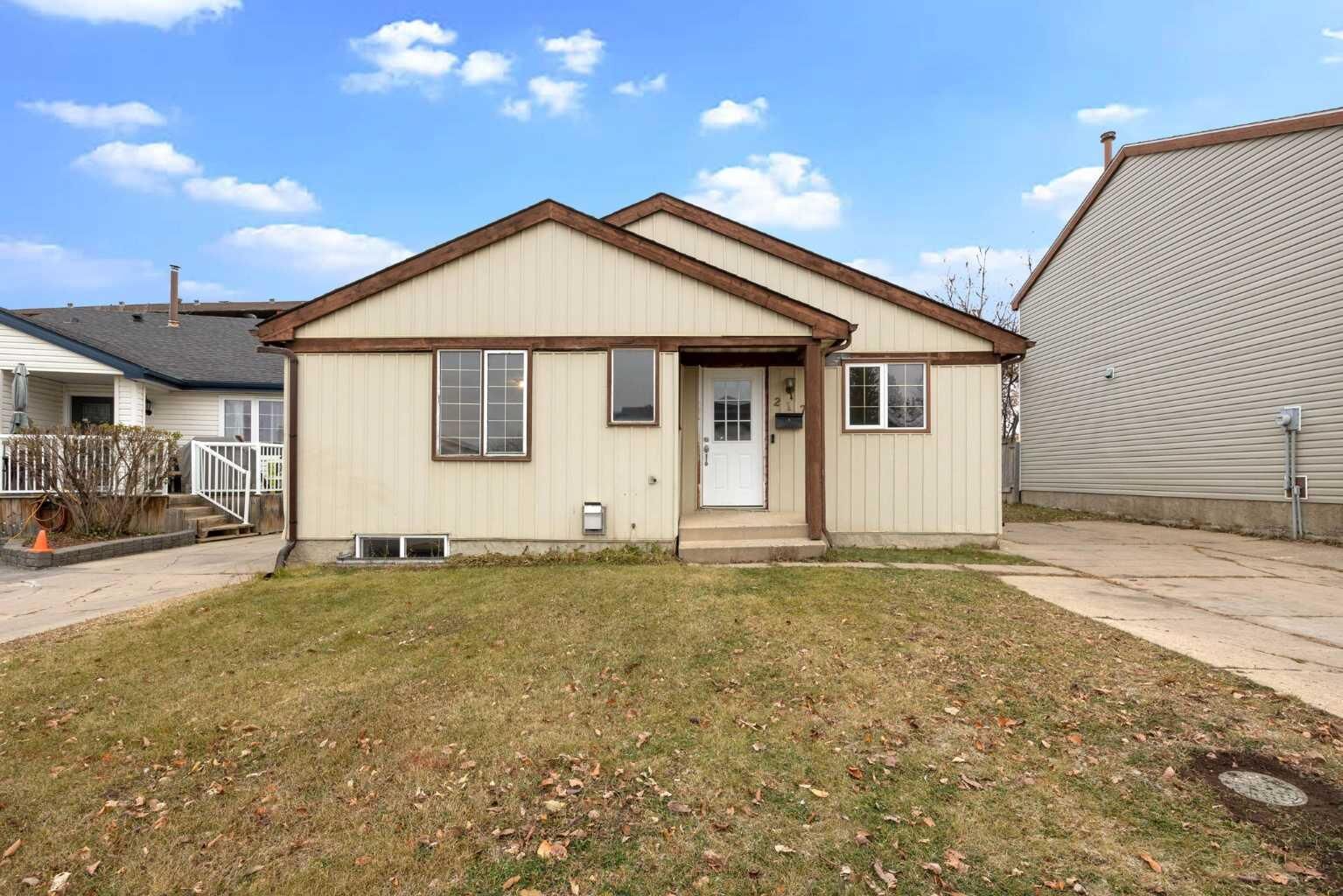 Property Photo: 217 Bird Crescent AB T9H 4T4