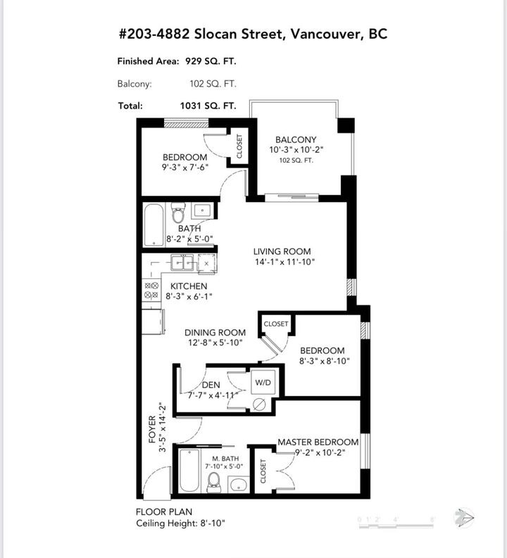 Property Photo: 4882 Slocan Street 203 BC V5R 2A3