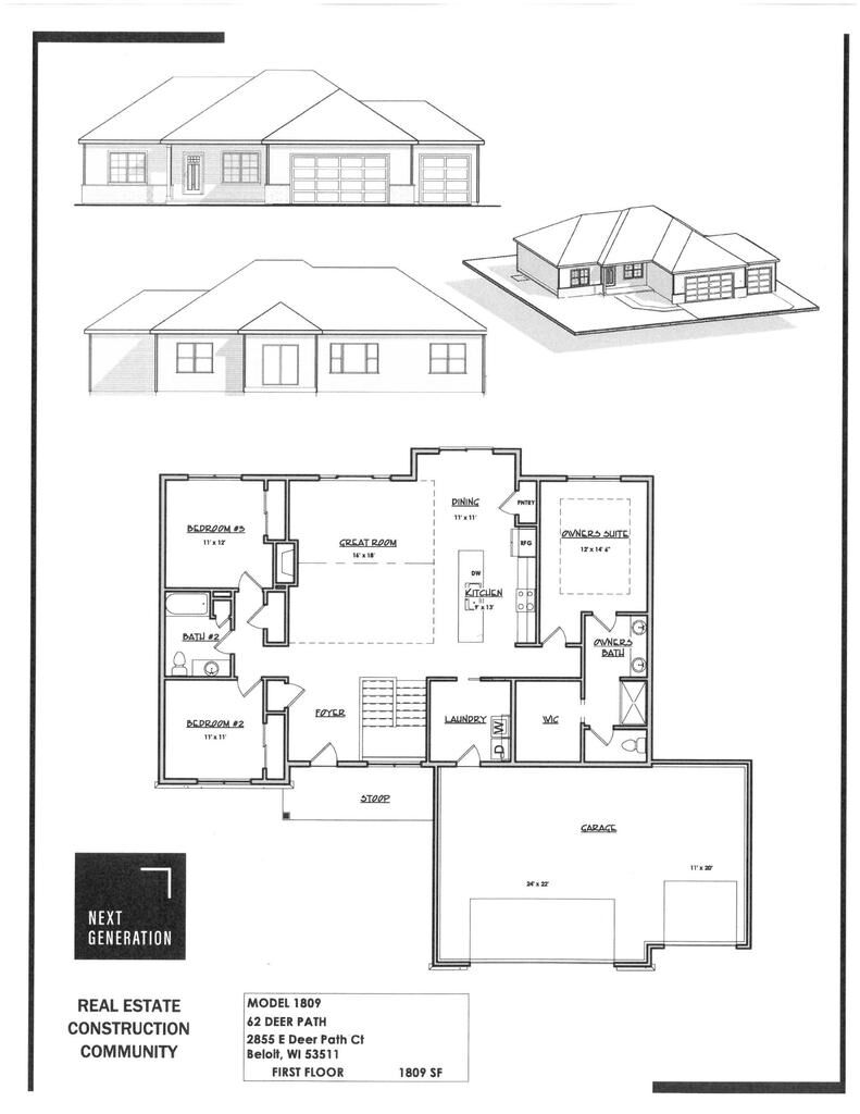 Property Photo:  2855 Deer Path Court  WI 53511 