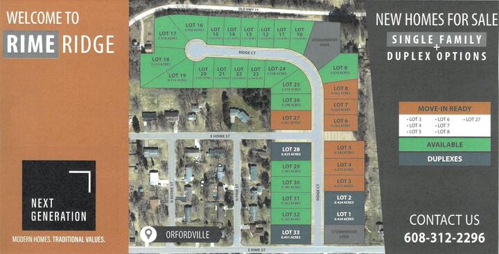 Property Photo: 412 Ridge Court WI 53576