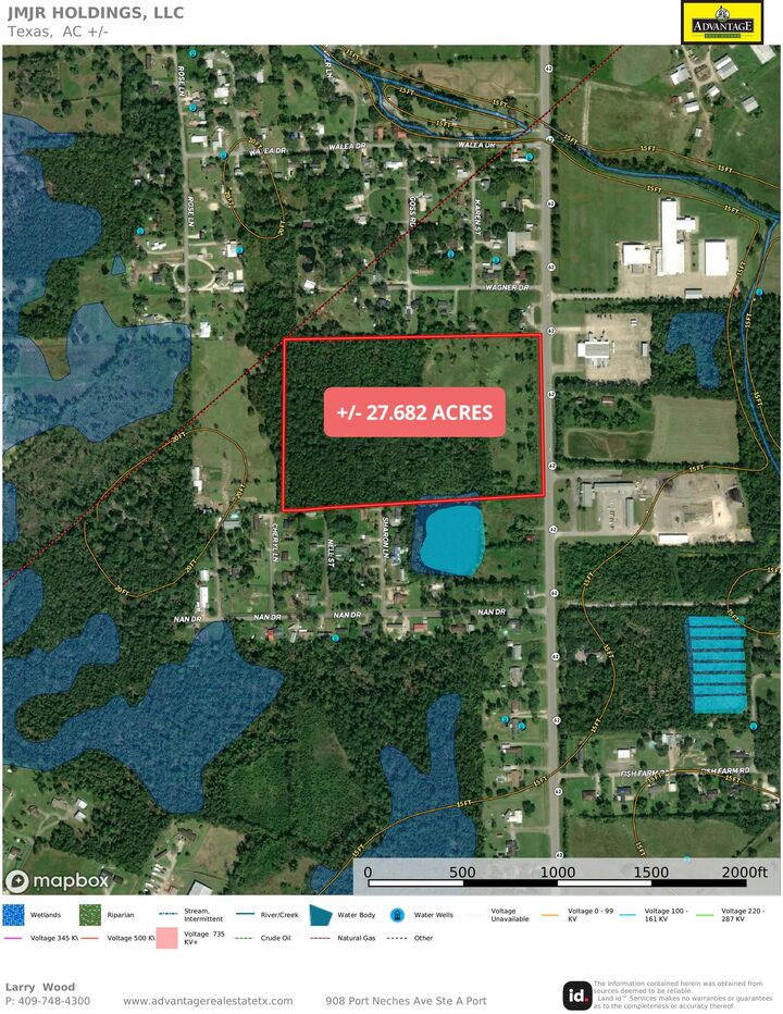 Property Photo:  27.68 Acres Hwy 62  TX 77632 