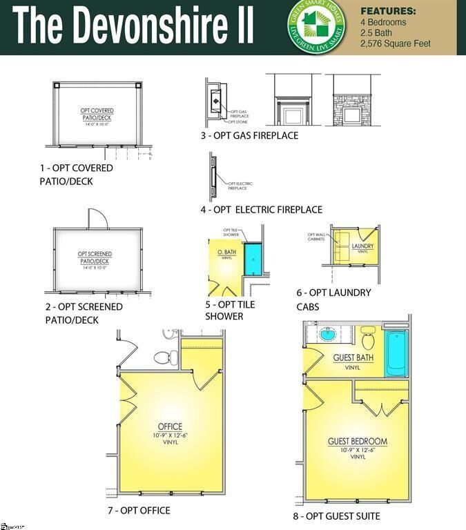 Property Photo:  2041 Halton Oaks Drive Lot #99  SC 29303 