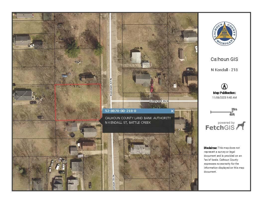 Property Photo: V/L N Kendall Street MI 49037