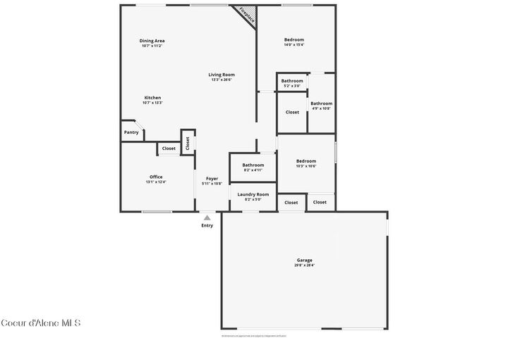 Property Photo:  9065 W Swather Ave  ID 83858 