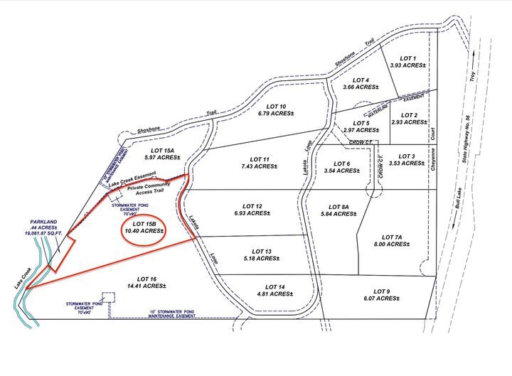 Property Photo:  15B Lakota Loop  MT 59935 