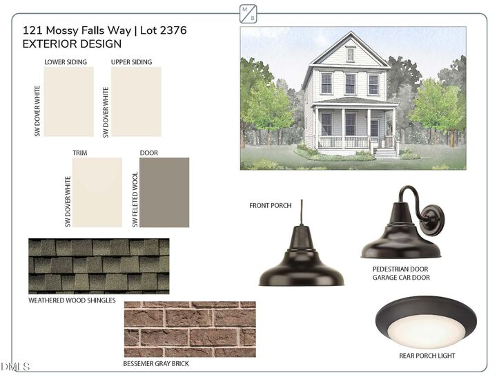 Property Photo:  121 Mossy Falls Way  NC 27591 