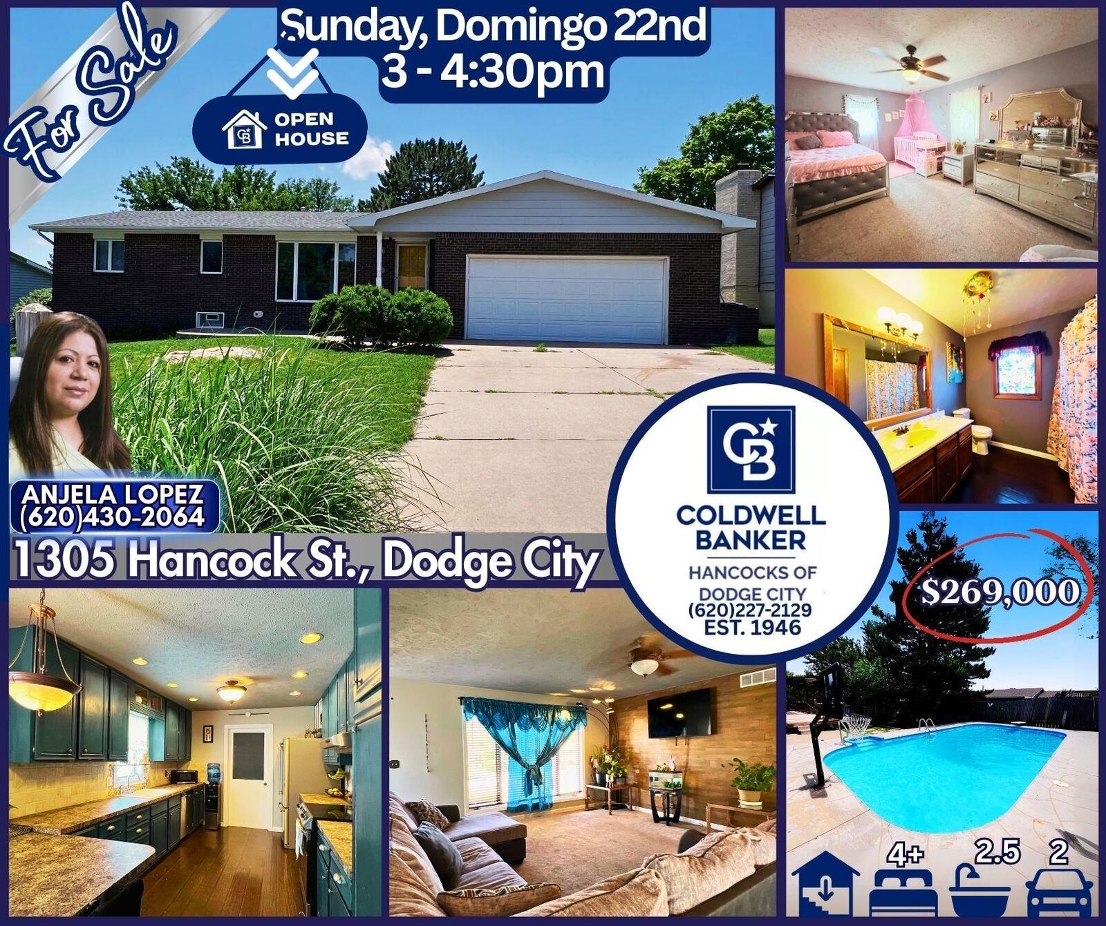 Property Photo:  1305 Hancock St  KS 67801 