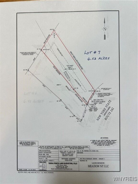 Property Photo: 6000 Nys Rte 242 Lot #7 NY 14731
