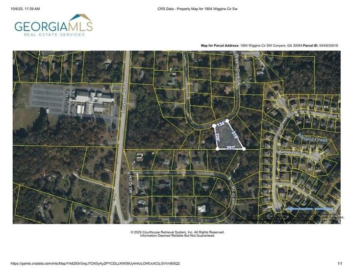 Property Photo: 1804 Wiggins Circle GA 30094