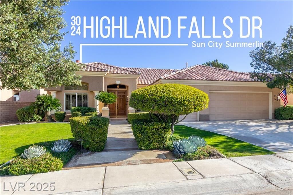 Property Photo: 3024 Highland Falls Drive NV 89134