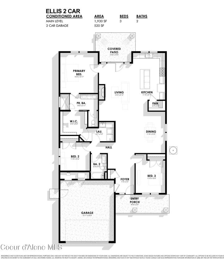 Property Photo:  4431 W Hide Away Ln  ID 83815 