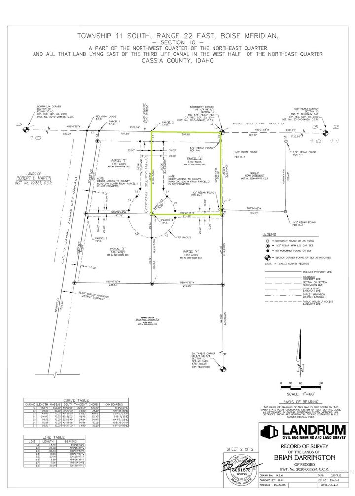 Property Photo:  Tbd 300 S Lot 2  ID 83318 