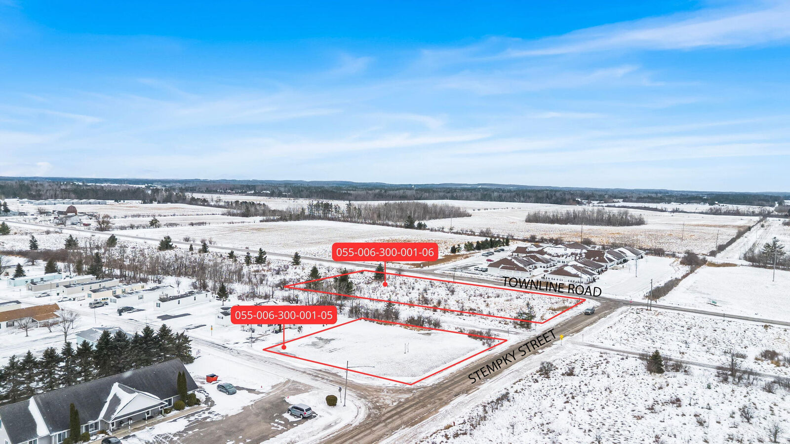 Property Photo: V/L 1.70ac Townline Rd &Amp Stempky St MI 49721