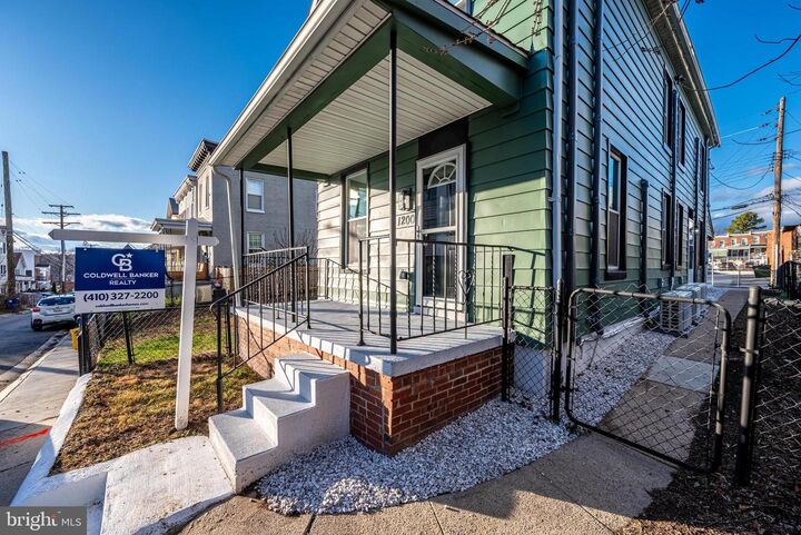Property Photo: 1200 Dellwood Avenue MD 21211