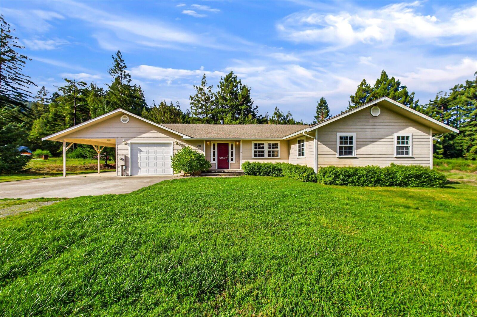 Property Photo:  255 Sorenson Road  CA 95569 