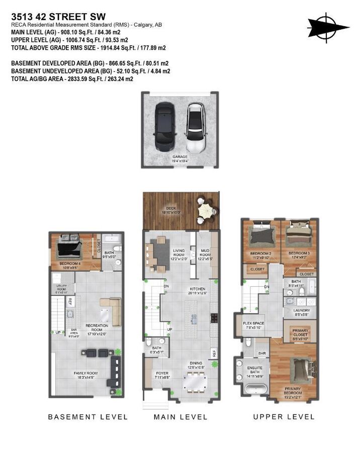 Property Photo:  3513 42 Street SW  AB T3E 3M7 