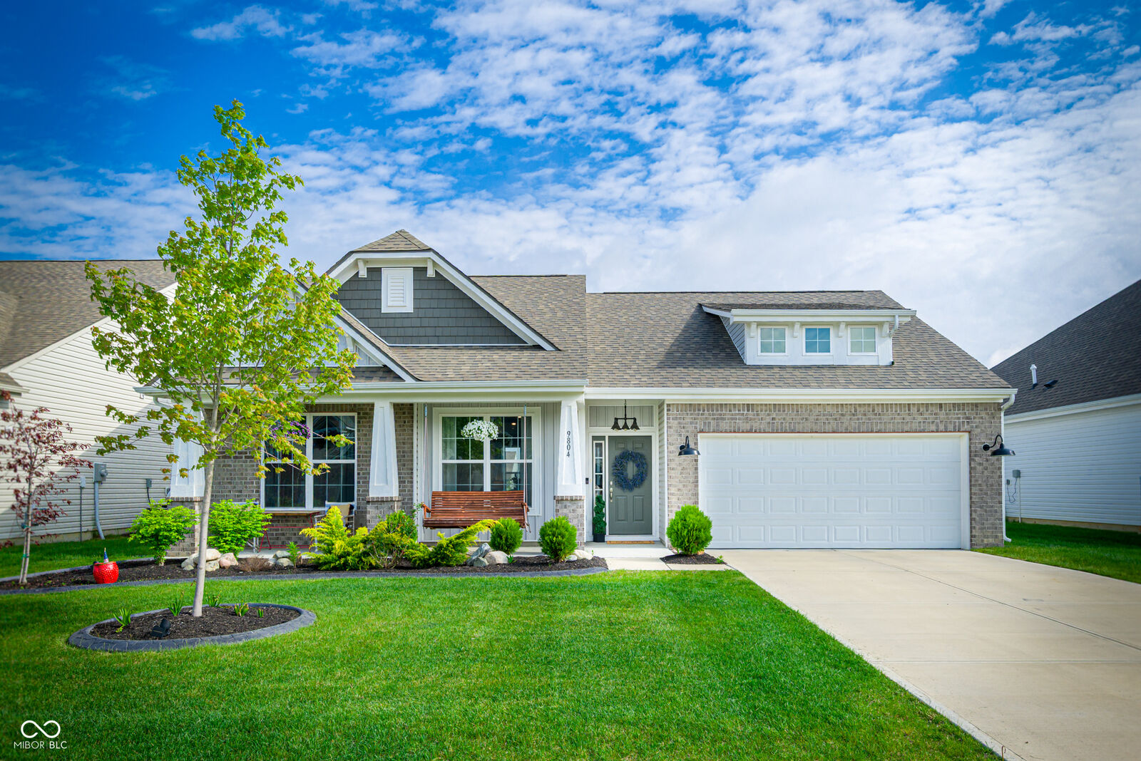 Property Photo:  9804 Canyon Lane  IN 46064 