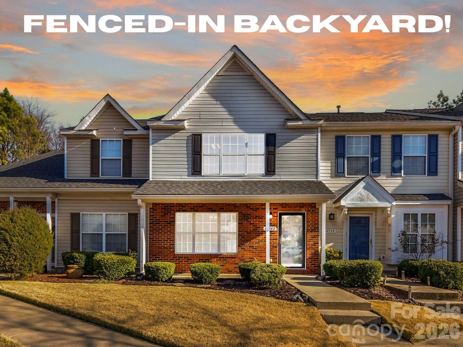 Property Photo: 14942 Deshler Court NC 28273