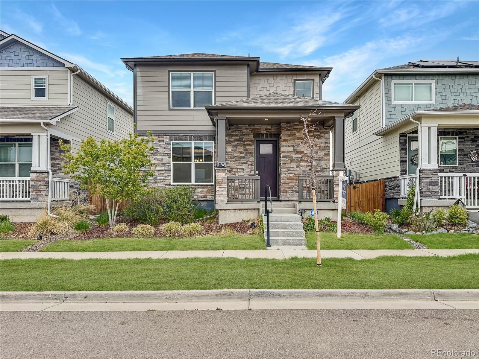 Property Photo:  21885 E 9th Place  CO 80018 