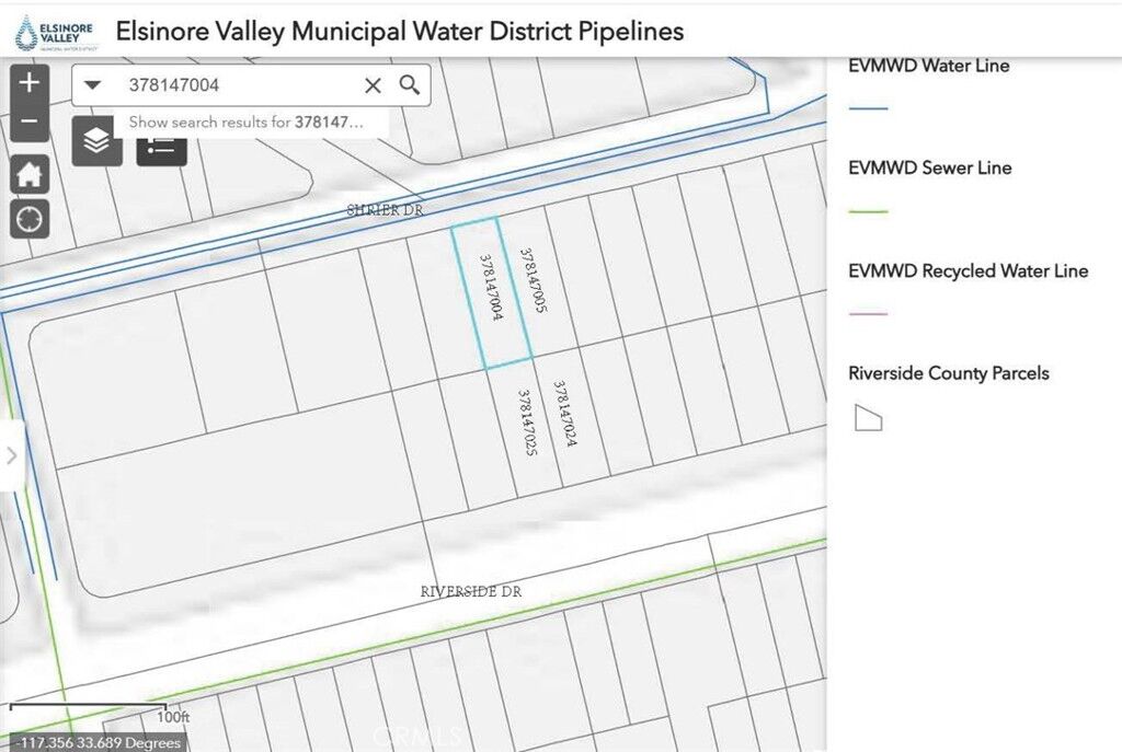 Property Photo:  0 Shrier Drive  CA 92530 