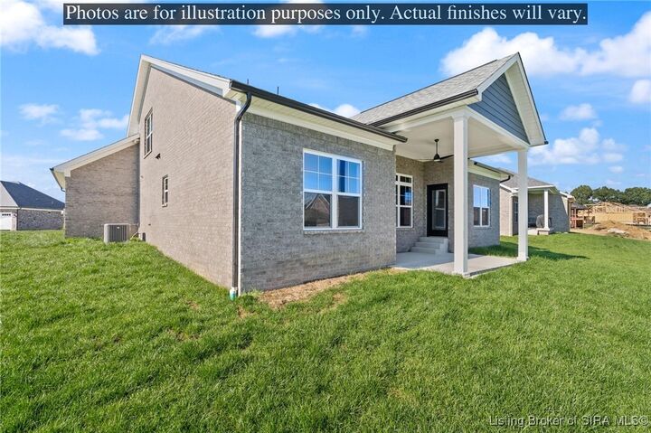 Property Photo:  3090 Bridlewood Lane Lot 314  IN 47150 