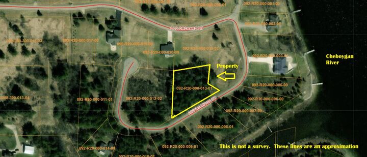 Property Photo: V/L Lot 13 Rivers Ridge Court MI 49721