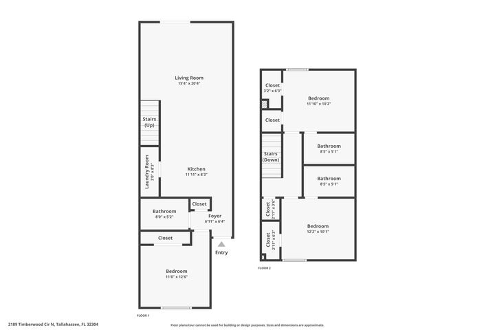 Property Photo:  2189 N Timberwood Circle  FL 32304 