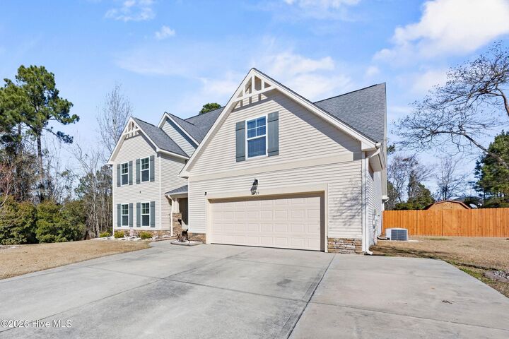 Property Photo:  419 Cyrus Thompson Drive  NC 28546 