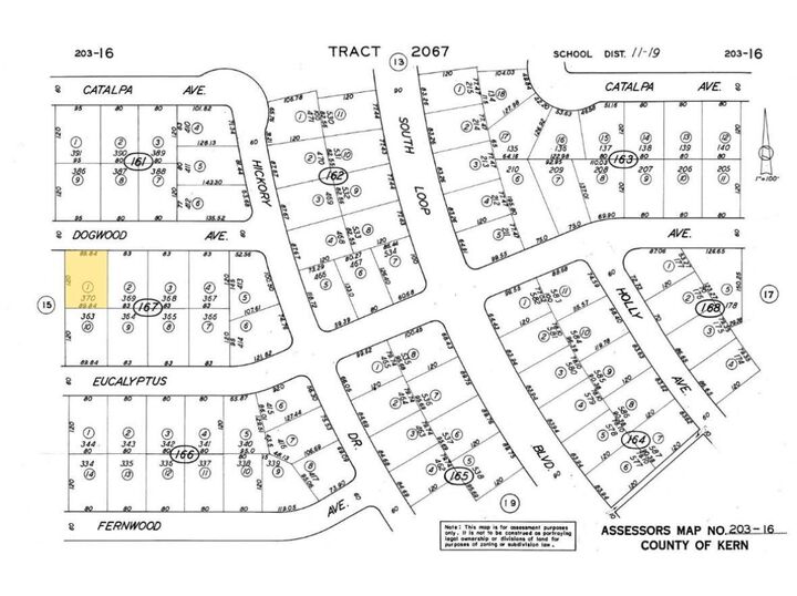 Property Photo:  0 Dogwood Ave  CA 93505 