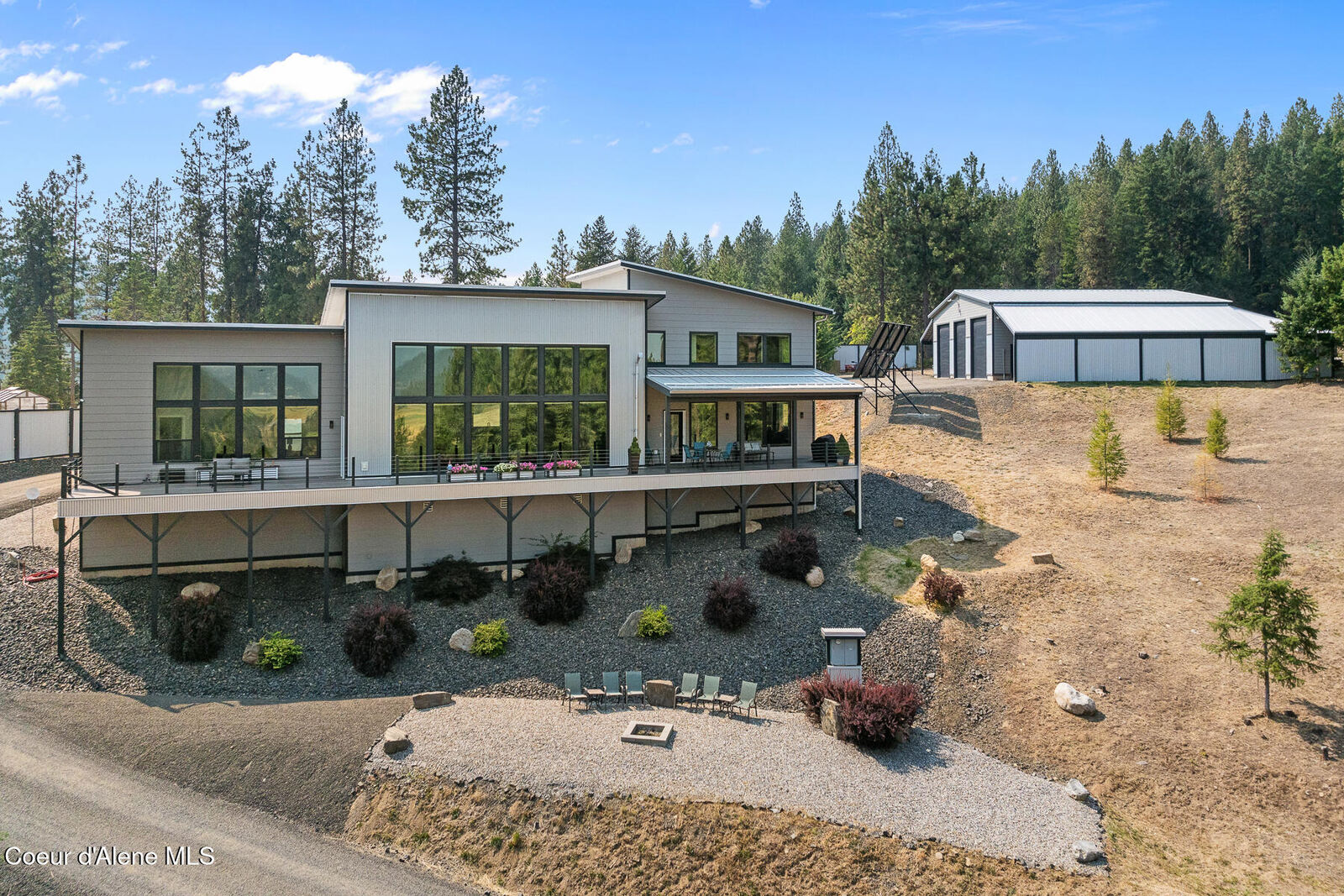 Property Photo:  5291 W Cougar Gulch Rd  ID 83814 