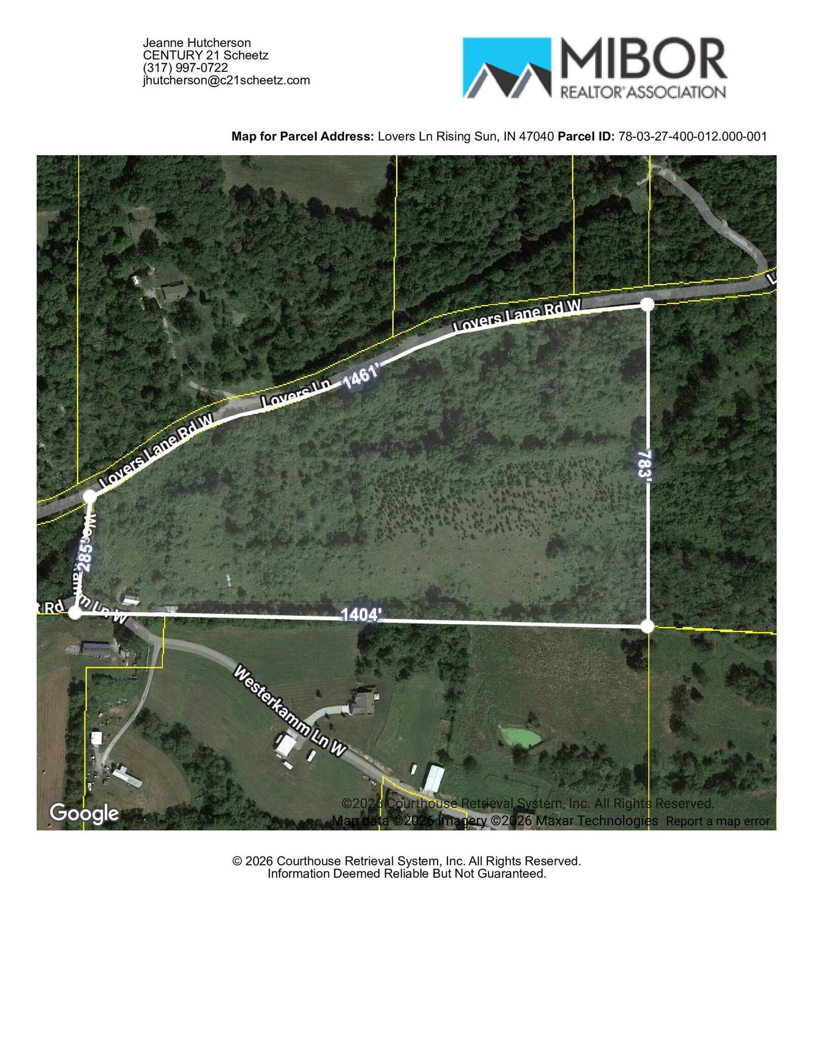 Property Photo: 0 Lovers Lane IN 47040