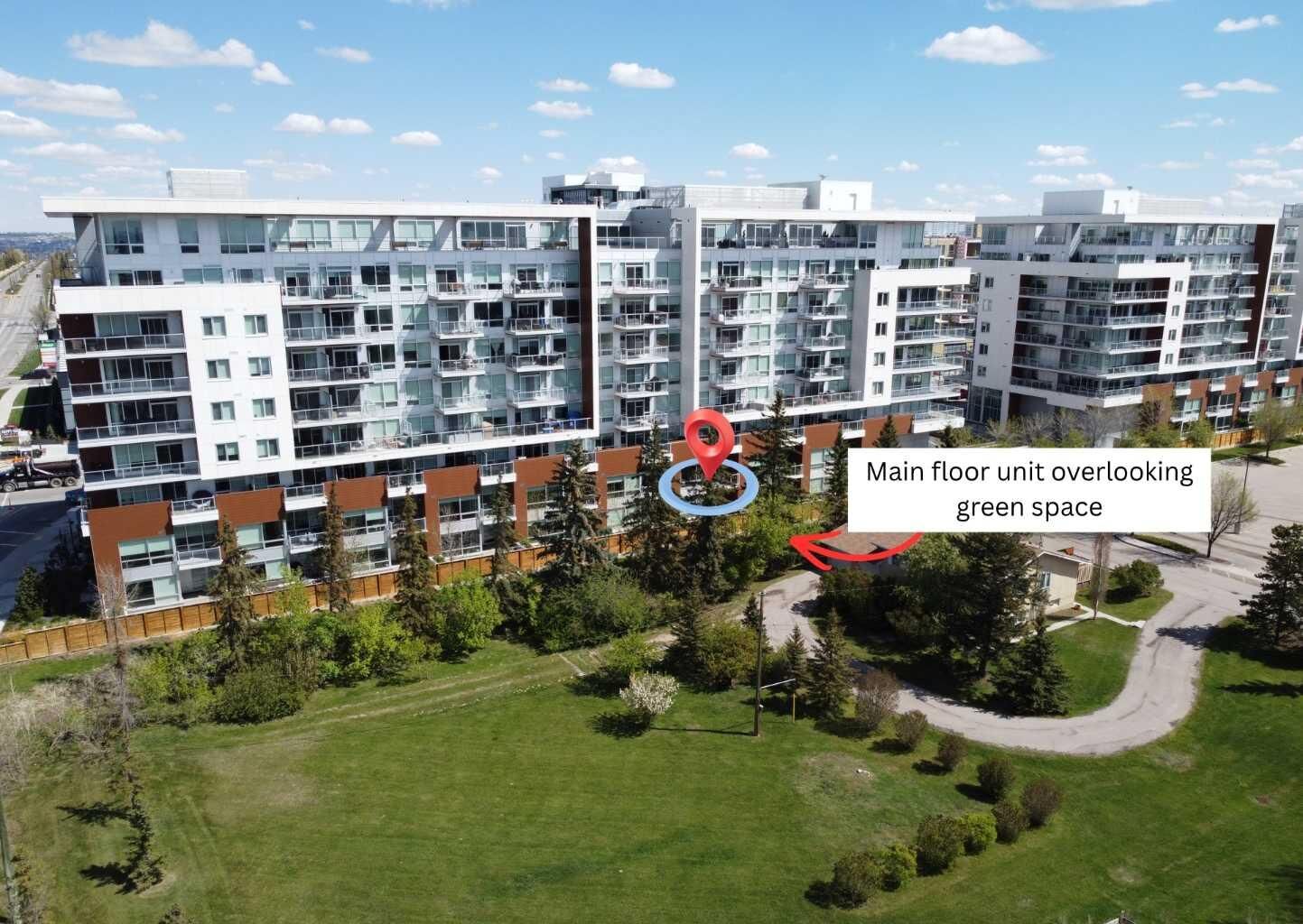 Property Photo: 8505 Broadcast Avenue SW 106 AB T3H 6B5