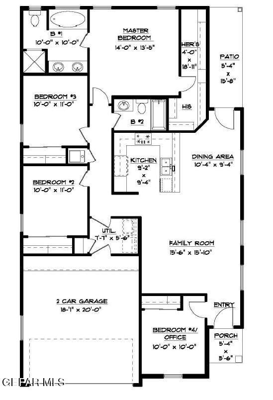 Property Photo:  5921 Ruidoso Downs Street  TX 79932 