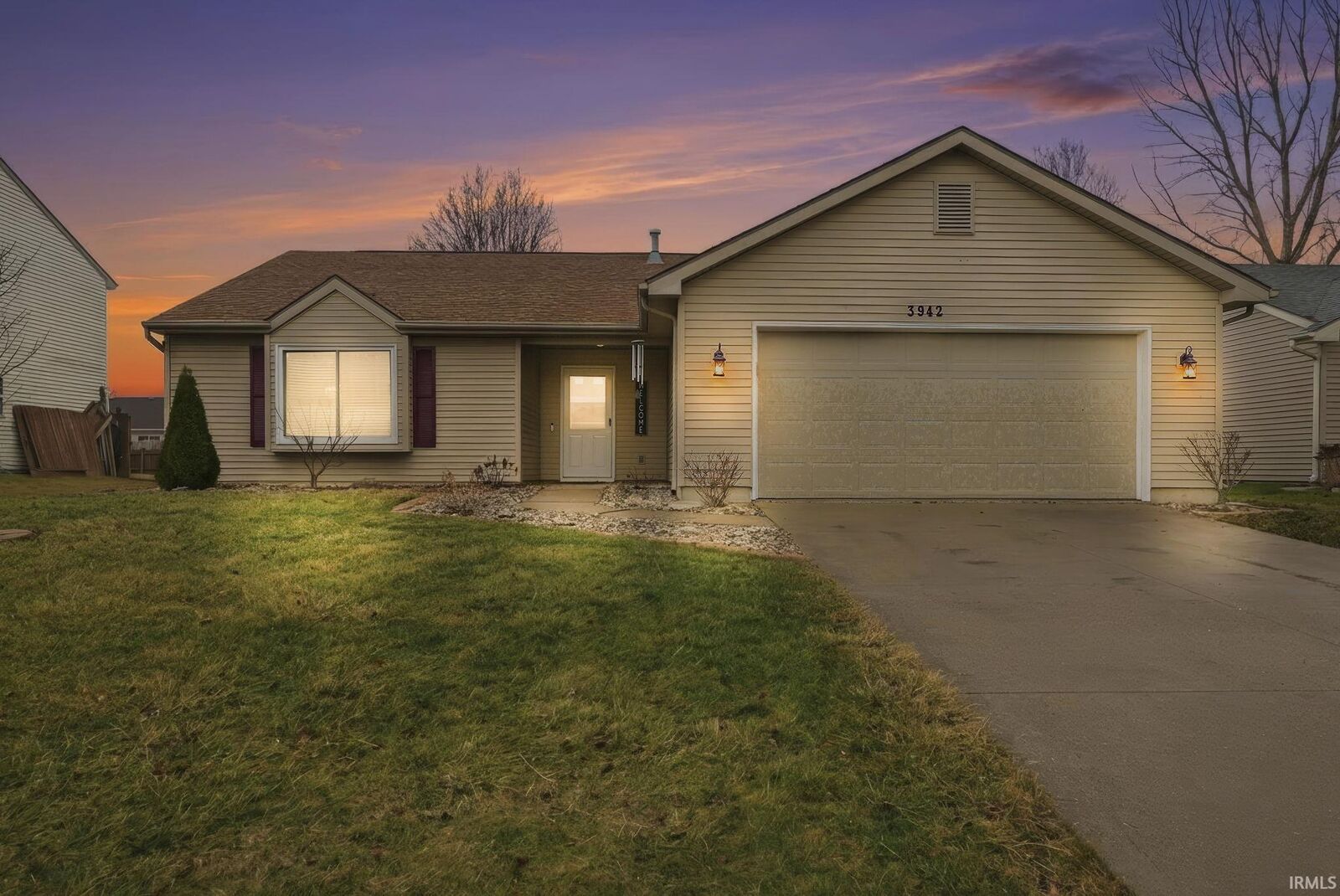 Property Photo:  3942 Olivene Cove  IN 46774 