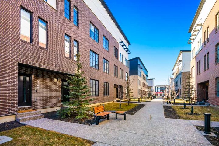 Property Photo: 8155 8 Avenue SW 208 AB T3H 6B1