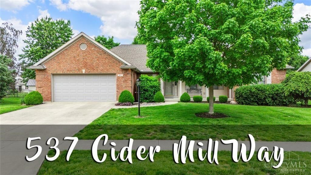 Property Photo:  537 Cider Mill Way  OH 45371 