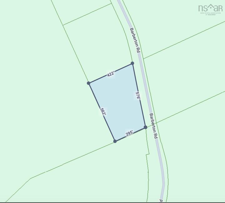 Property Photo:  Barberton Road  NS B0E 1G0 