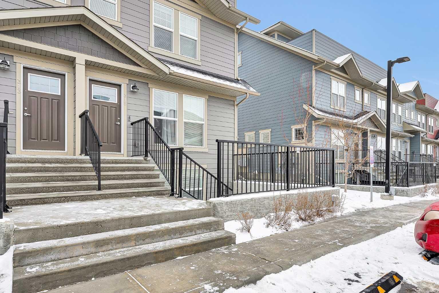 Property Photo: 317 Cranbrook Square SE AB T3M 2K8