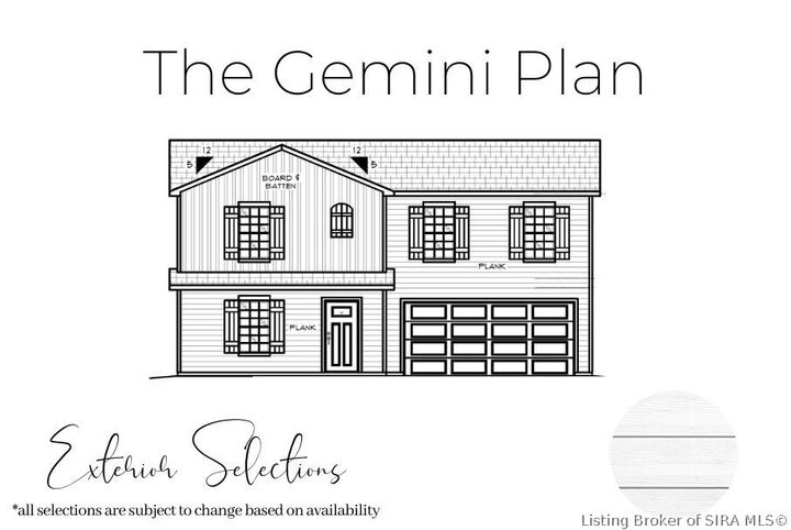 Property Photo:  1488 Solar Street Lot 8  IN 47170 