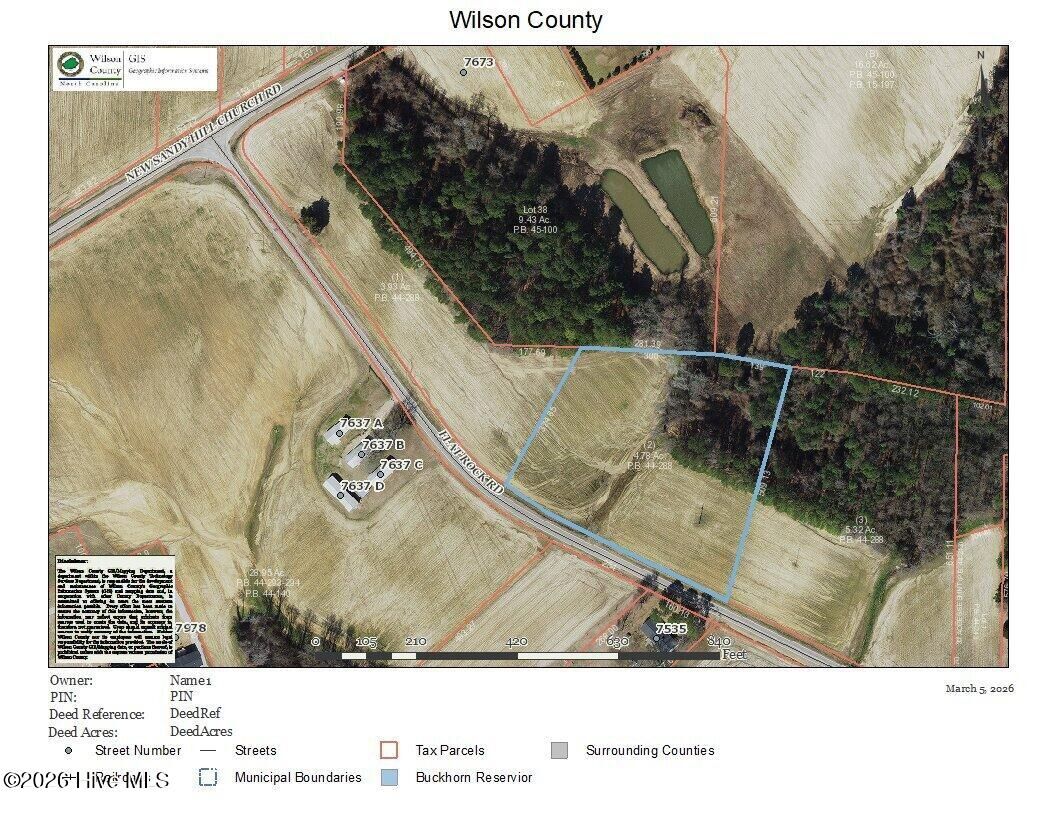Property Photo:  Tract 2 Flat Rock Road  NC 27880 
