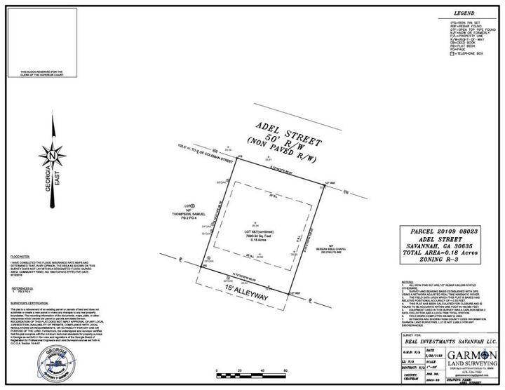 Property Photo:  Lot 5&Amp7 Adel Street  GA 31405 