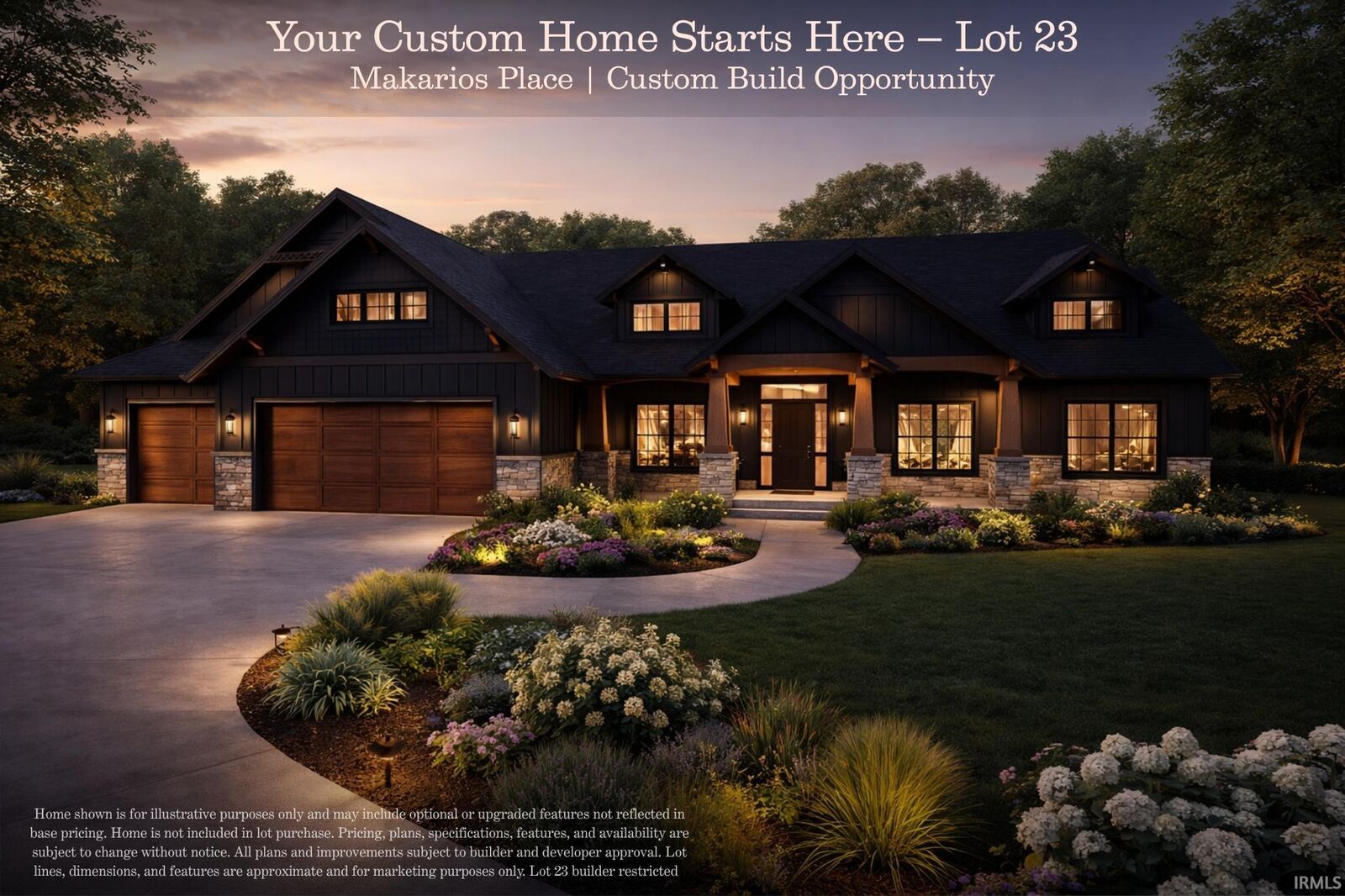 Property Photo:  10802 Conrad Creek Court 23  IN 46765 