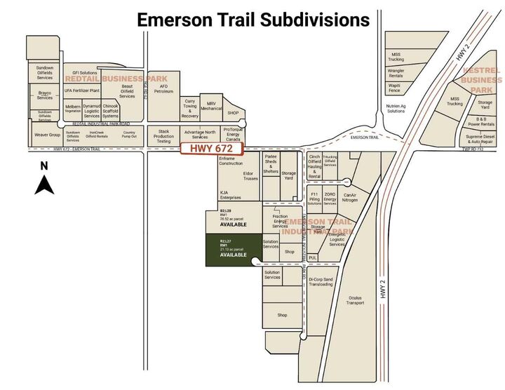 B2, L27 Pt NW-11-73-6-W6 Emerson Trail Industrial Pk Rd — photo 1