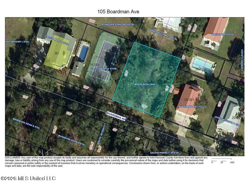 Property Photo:  105 Boardman Avenue  MS 39520 